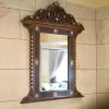 Handmade mirror - wall mirror - wooden mirror - Moroccan furniture - handcrafted mirror - mother of pearl inlaid - room