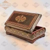 Tissue Wooden box/ Chocolate Box/ Tea box/  Handmade box /wooden box /mosaic box inlay with Copper /Christmas Gift/ Gift for mom