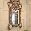 handmade Mirror - by the Finest Walnut and Hand inlay with Mother of Pearl handmade, HOME DECOR, wall decor
