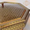 Handmade wooden Chocolate Box/ jewellery box /wooden box/ Home decor /mosaic box inlay with Copper /Christmas Gift/ home worming gift