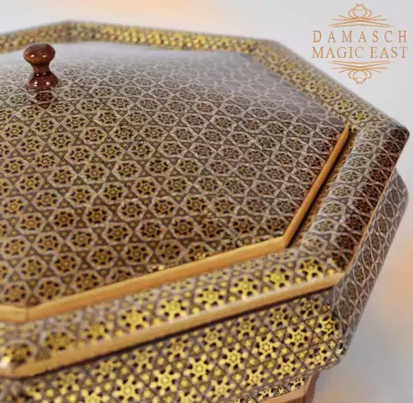 Handmade wooden Chocolate Box/ jewellery box /wooden box/ Home decor /mosaic box inlay with Copper /Christmas Gift/ home worming gift