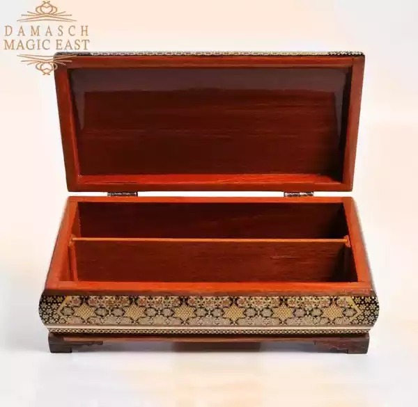 Tissue Wooden box/ Chocolate Box/ Tea box/  Handmade box /wooden box /mosaic box inlay with Copper /Christmas Gift/ Gift for mom