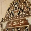 handmade Mirror - by the Finest Walnut and Hand inlay with Mother of Pearl handmade, HOME DECOR, wall decor