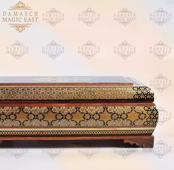 Tissue Wooden box/ Chocolate Box/ Tea box/  Handmade box /wooden box /mosaic box inlay with Copper /Christmas Gift/ Gift for mom