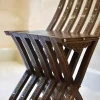 Vintage Wooden Chair , Curved Chair, Furniture, Folding Chair, home decor, seat, accent chair, vanity chair/ hand crafted/ Christmas gift