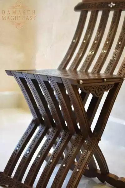 4edit-5 Vintage Wooden Chair , Curved Chair, Furniture, Folding Chair, home decor, seat, accent chair, vanity chair/ hand crafted/ Christmas gift