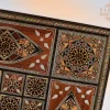 Foldable Chess board & backgammon board Super HQ Inlay with Mother of Pearls Mosaic Wood Handcraft