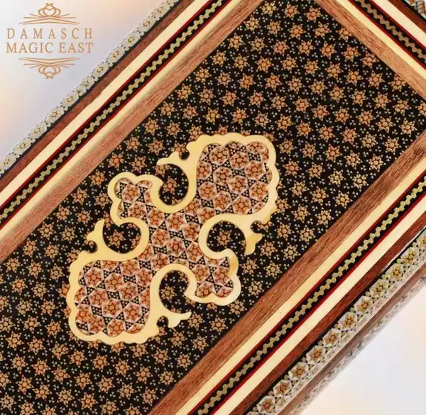 Tissue Wooden box/ Chocolate Box/ Tea box/  Handmade box /wooden box /mosaic box inlay with Copper /Christmas Gift/ Gift for mom