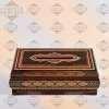 Tissue Wooden box/ Chocolate Box/ Tea box/  Handmade box /wooden box /mosaic box inlay with Copper /Christmas Gift/ Gift for mom