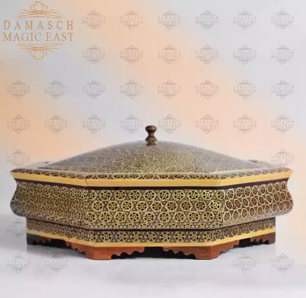Handmade wooden Chocolate Box/ jewellery box /wooden box/ Home decor /mosaic box inlay with Copper /Christmas Gift/ home worming gift
