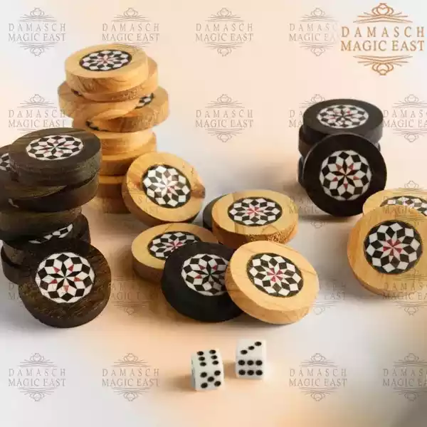8edit-6 Foldable Chess board & backgammon board Super HQ Inlay with Mother of Pearls Mosaic Wood Handcraft