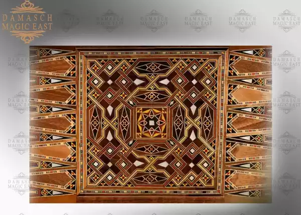 9edit-1 Chess set & Backgammon board, backgammon set amazing quality, wooden inlaid with mother of pearl, board games, Christmas gift Chess board