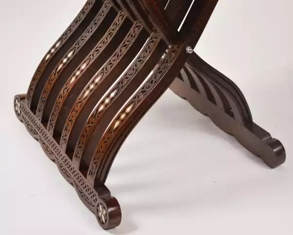 IMG-20230322-WA0027 Vintage Wooden Chair , Curved Chair, Furniture, Folding Chair, home decor, seat, accent chair, vanity chair/ hand crafted/ Christmas gift