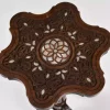 Wooden Table, handmade - mosaic - Side table - Tea table - Coffee table - mother of pearl inlaid - Wooden decor - home decor