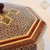 CHOCOLATE Handmade Box/chocolate packaging / home decor /mosaic box inlay with Copper /Christmas Gift/ gift packaging
