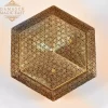 Golden Copper jewelry Box/ Home decor /mosaic box inlay with Copper /Christmas Gift/golden giftmother day