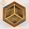 Golden Copper jewelry Box/ Home decor /mosaic box inlay with Copper /Christmas Gift/golden giftmother day