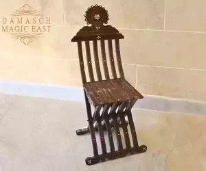 Vintage Wooden Chair , Curved Chair, Furniture, Folding Chair, home decor, seat, accent chair, vanity chair/ hand crafted/ Christmas gift