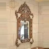 handmade Mirror - by the Finest Walnut and Hand inlay with Mother of Pearl handmade, HOME DECOR, wall decor