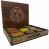 Aleppo Gift set consisting of 9 Laurel soap is natural in a wonderful wooden box