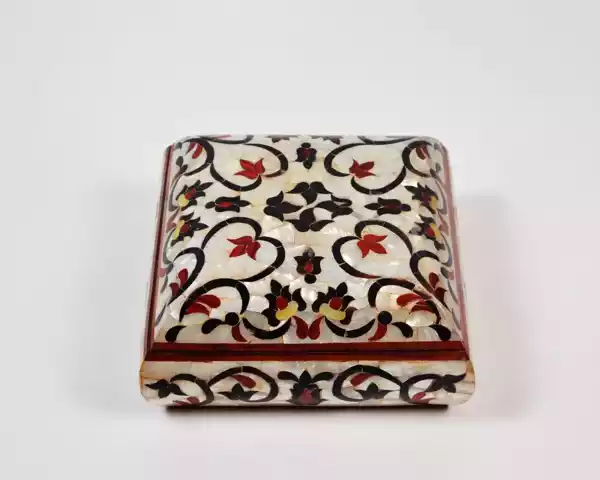 Handmade Jewelry Box made of natural wood and mother of pearl, Accessories box, makeup organizer, home decor, bedroom decor, gifts jewelry