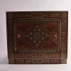 Large mosaic sweets box, chocolate Box, Wooden box, Storage box, decorated with Mother Of Pearls ,handmade decor.