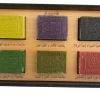 Aleppo Gift set consisting of 6 Laurel soap is natural in a wonderful wooden box