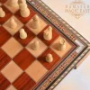 Chess Set Handmade Mosaic Inlay with Pearl/ Chess Set with Hand Carved Pieces, board games, chess, Christmas gift/ gift idea