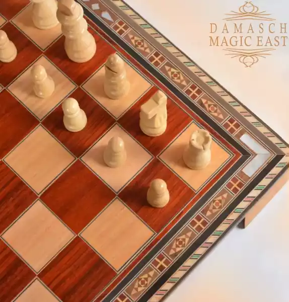 Chess Set Handmade Mosaic Inlay with Pearl/ Chess Set with Hand Carved Pieces, board games, chess, Christmas gift/ gift idea