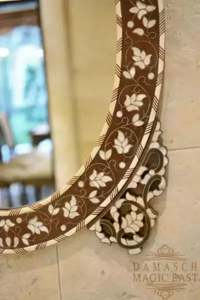 2edit-9 Handmade Wall Mirror Inlay with Mother Of Pearls - wall decor - luxury gift