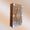 Large wooden Handcrafted Mother of Pearl Inlaid quran Box islamic Muslim Gift
