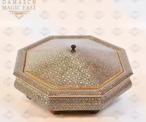 Handmade Wooden Jewellery box/ Chocolate Box/ Home decor /wooden box /mosaic box inlay with Copper /Christmas Gift/Birthday Gift