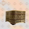 mini chocolate box / box for girls / wooden box / home decor /mosaic box inlay with Copper / Christmas gift /gift for her