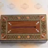 Handmade Tissue Box/ rectangular tissue box/ Home decor /mosaic box inlay with mother of pearl/ lined inside /Christmas Gift