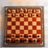Chess Set Handmade Mosaic Inlay with Pearl/ Chess Set with Hand Carved Pieces, board games, chess, Christmas gift/ gift idea