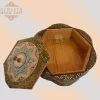 Hand-painted Chocolate Box / home decor /mosaic box inlay with Copper /Christmas Gift/ gift packaging /gift mother's Day