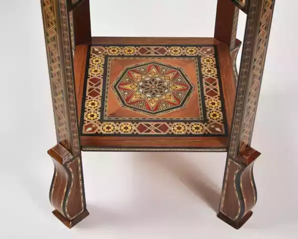 5-1 Wooden Table – table – mosaic – Side table – Tea table – Coffee table