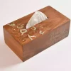 Handmade wooden Tissue Boxes inlay with mother of pearl pieces at the form of the amazing arabic calligraphy