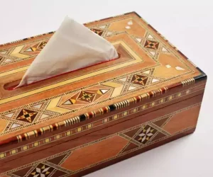 Wooden Tissue Box rectangular tissues box/ Home decor /mosaic box inlay with mother of pearl