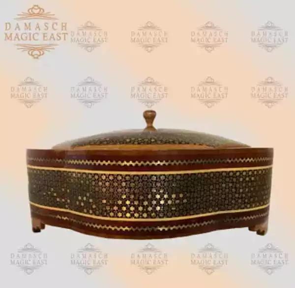 Hand-painted Chocolate Box / home decor /mosaic box inlay with Copper /Christmas Gift/ gift packaging /gift mother's Day