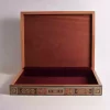 Large mosaic sweets box, chocolate Box, Wooden box, Storage box, decorated with Mother Of Pearls ,handmade decor.