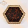 Handmade Wooden Jewellery box/ Chocolate Box/ Home decor /wooden box /mosaic box inlay with Copper /Christmas Gift/Birthday Gift