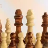 Chess Set Handmade Mosaic Inlay with Pearl/ Chess Set with Hand Carved Pieces, board games, chess, Christmas gift/ gift idea