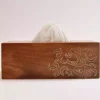 Handmade wooden Tissue Boxes inlay with mother of pearl pieces at the form of the amazing arabic calligraphy