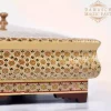 Handmade Wooden Jewellery box/ Chocolate Box/ Home decor /wooden box /mosaic box inlay with Copper /Christmas Gift/Birthday Gift