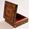 Square jewelry box. Handmade, accessories box, makeup organizer, home decor, bedroom decor, gifts