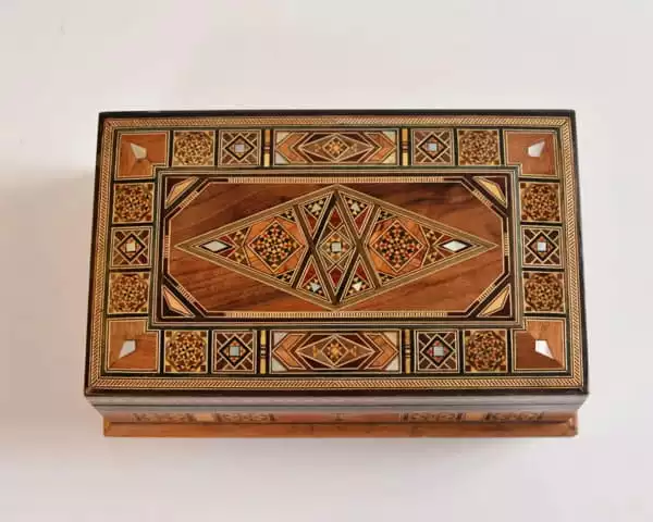 Mosaic Jewelry Box, Handmade, Accessories Box, Makeup Organizer, Home Decor, Bedroom Decor, Gifts