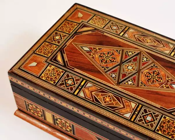 Mosaic Jewelry Box, Handmade, Accessories Box, Makeup Organizer, Home Decor, Bedroom Decor, Gifts