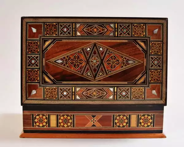 Mosaic Jewelry Box, Handmade, Accessories Box, Makeup Organizer, Home Decor, Bedroom Decor, Gifts
