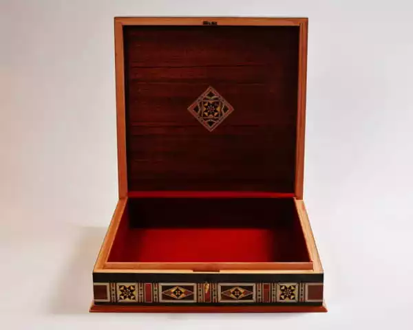 Handmade Large Square Jewelry Box, Accessories Box, Makeup Organizer, Home Decor, Bedroom Decor, Gifts
